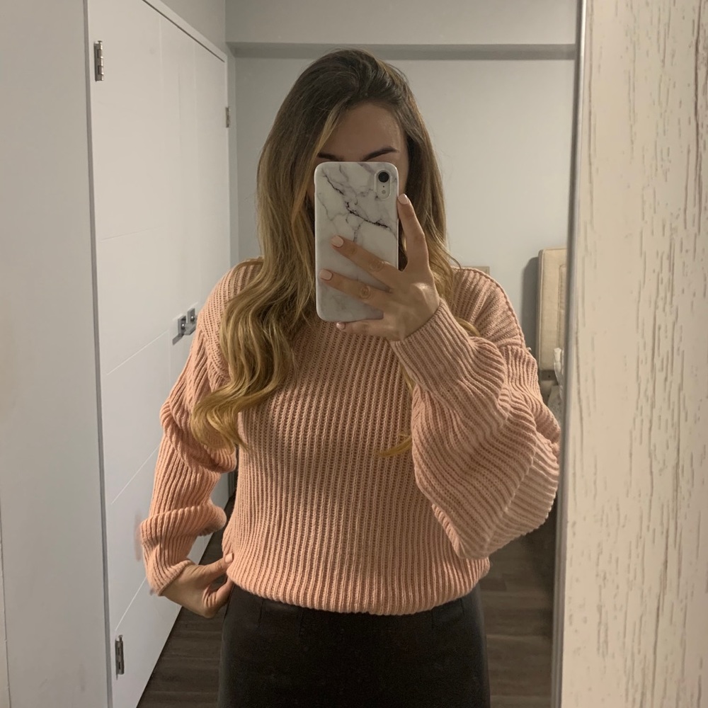 Pink sweater Pretty Little Thing